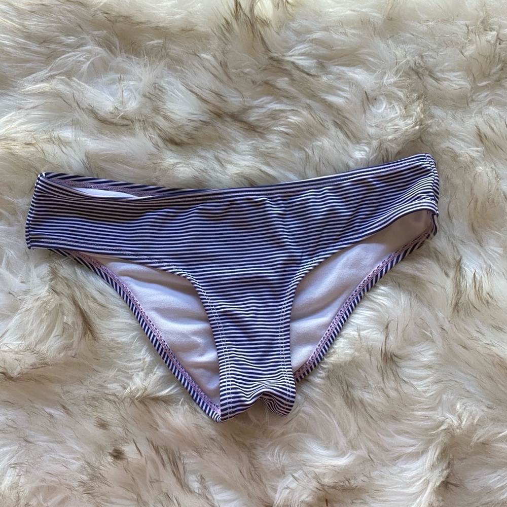 Striped Bathing Suit Bottom